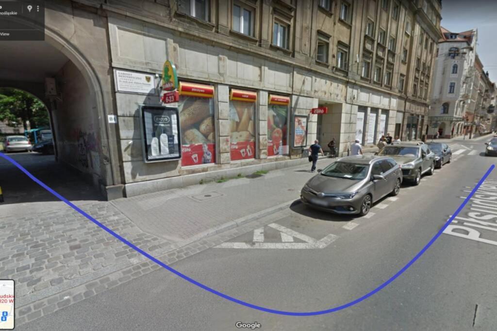 Pilsudskiego 80 - 4 Minuty Do Dworca Glownego Pkp Wrocław Eksteriør bilde
